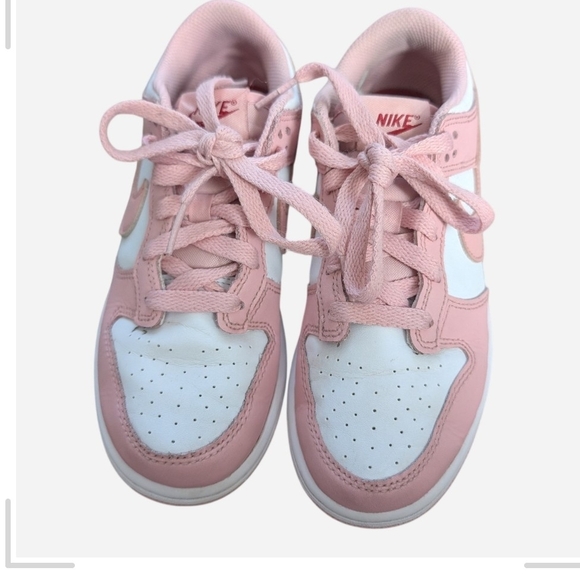 Pre-owned Nike Kids Pink and White Sneakers - Picture 3 of 11
